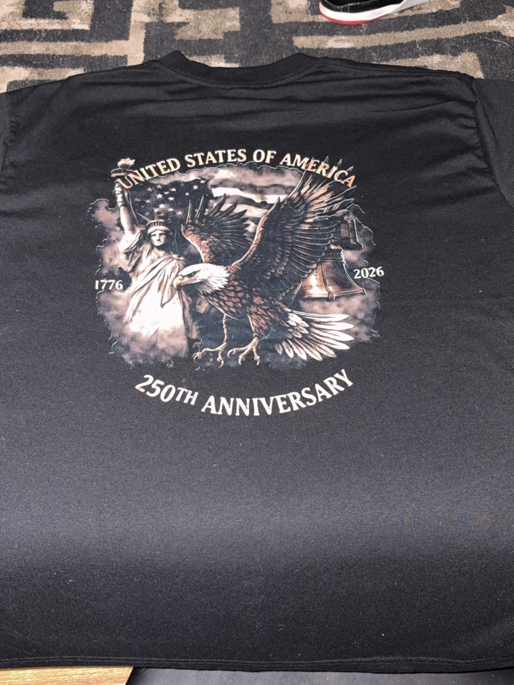 United States 250th Anniversary Graphic Tee - Black